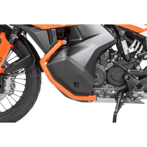 01-372-5157-0 Barra protettiva del serbatoio in acciaio inox, arancione per KTM 890 Adventure/ 890 Adventure R/ 790 Adventure/ 790 Adventure R (-2022)