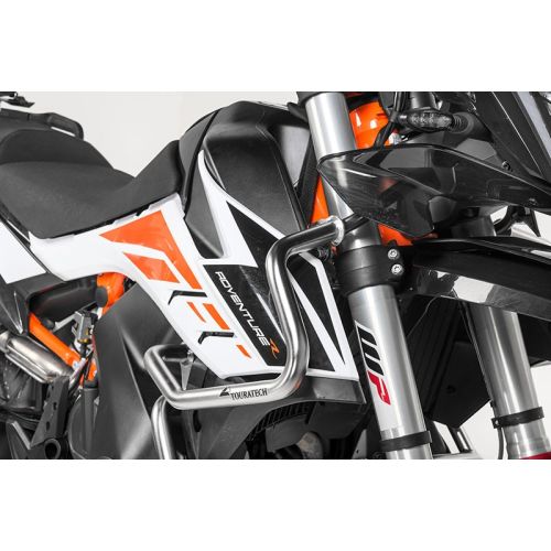 01-372-5160-0 Estribo de proteccion de revestimiento de acero inoxidable para KTM 890 Adventure (-2022)/ 890 Adventure R (-2022)/ 790 Adventure/ 790 Adventure R (-2022)