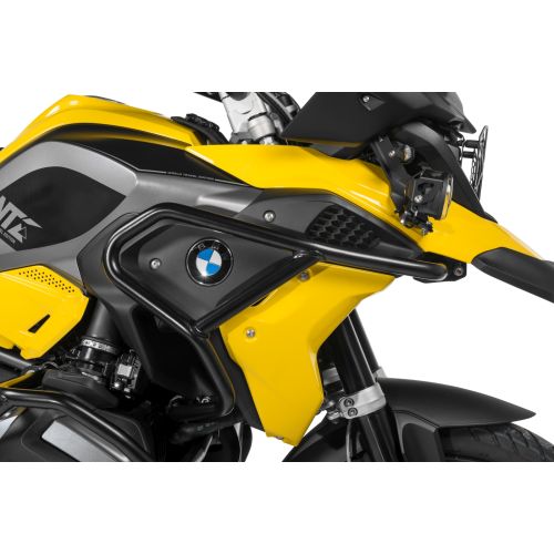 01-037-5163-0 Estribo de proteccion de acero inoxidable para el carenado, negro para BMW R1250GS/ R1200GS (2017-)