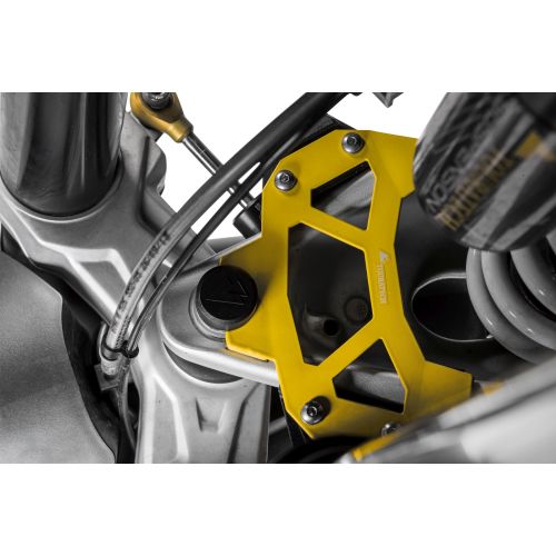 01-045-5298-0 Hard Part steering stop for the BMW R1250GS Adventure/ R1200GS Adventure (LC), yellow