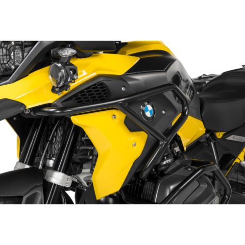 01-037-5163-0 Estribo de proteccion de acero inoxidable para el carenado, negro para BMW R1250GS/ R1200GS (2017-)