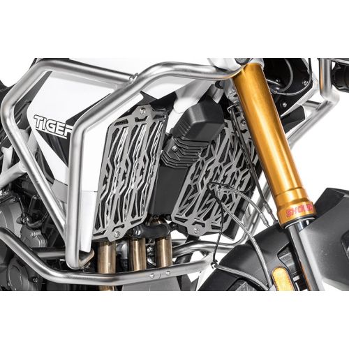 01-421-5015-0 Radiator protector black for Triumph Tiger 900