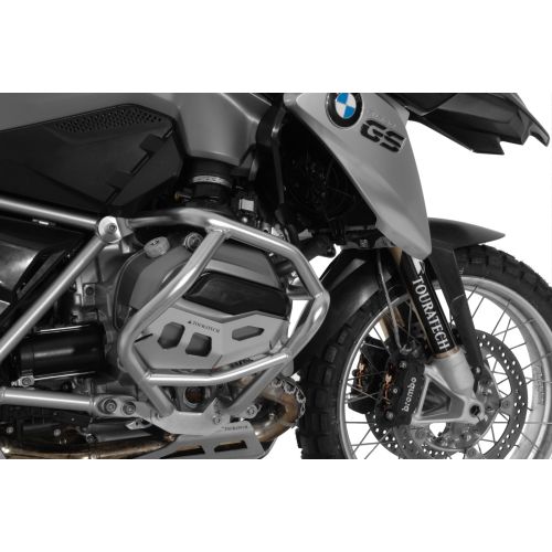 01-045-5130-0 Cylinder protector, natural aluminium for BMW R1200GS from 2013/ BMW R1200RT from 2014/BMW R1200R from 2015/ BMW R1200RS