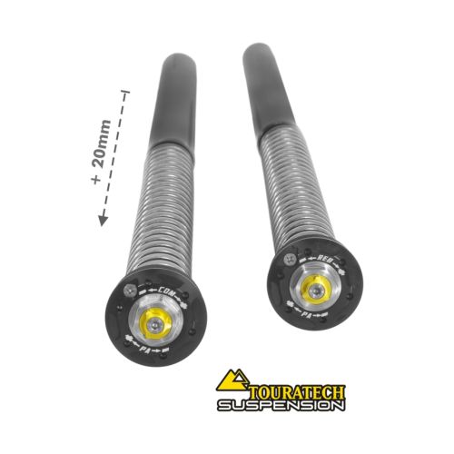 01-403-5876-0 Touratech Suspension Cartridge Kit Extreme pour Honda CRF1100L Africa Twin a partir 2020 Haut +20mm