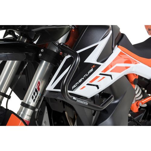 01-372-5161-0 Gmole gorne ze stali nierdzewnej, czarne, KTM 890 Adventure/ 890 Adventure R/ 790 Adventure/790 Adventure R