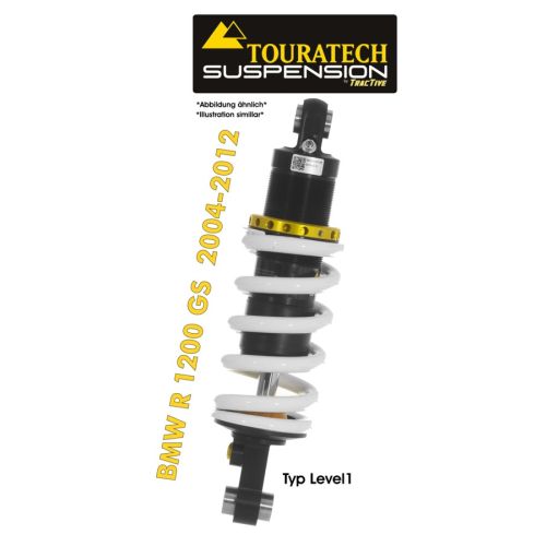 01-044-5860-0 Touratech Suspension  ammortizzatore *posteriore* per BMW R1200GS* (2004-2012) Tipo *Level1*