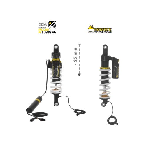 01-045-5866-0 Touratech Suspension FAHRWERKSET Plug & Travel Tieferlegung -25mm fuer BMW R1200GS Adventure / R1250GS Adventure, (2017-2024)
