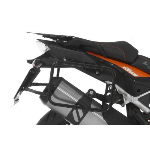 01-371-5560-0 Stelaż kufrow bocznych ze stali nierdzewnej, czarny do KTM 1050 Adventure/ 1090 Adventure/ 1290 Super Adventure/ 1190 Adventure/ 1190 Adventure R
