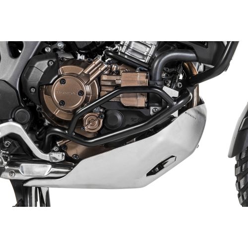 01-402-5158-0 Gmole dolne ze stali nierdzewnej, czarne, Honda CRF1000L Africa Twin z DCT