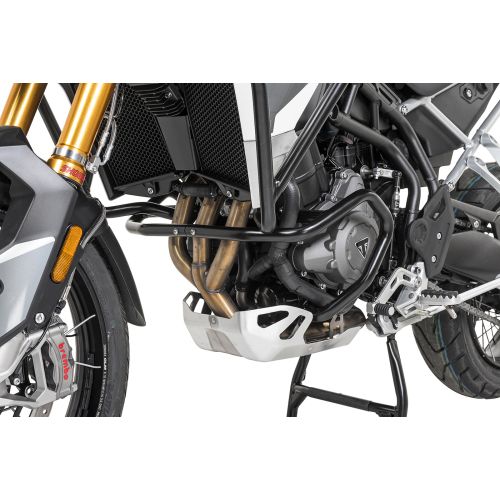 01-421-5156-0 Barre paramotore nero per Triumph Tiger 900 (-2023)