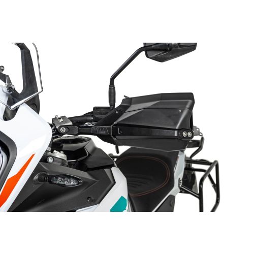 01-372-5661-0 Handprotektoren DEFENSA Expedition, schwarz, fuer KTM, Husqvarna und CFMoto