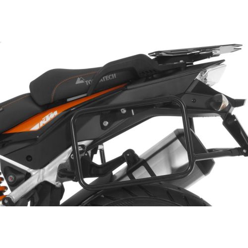 01-371-5560-0 Stelaż kufrow bocznych ze stali nierdzewnej, czarny do KTM 1050 Adventure/ 1090 Adventure/ 1290 Super Adventure/ 1190 Adventure/ 1190 Adventure R