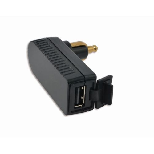 01-030-0165-0 Chargeur USB-A à angle droit pour prise de moto DIN
