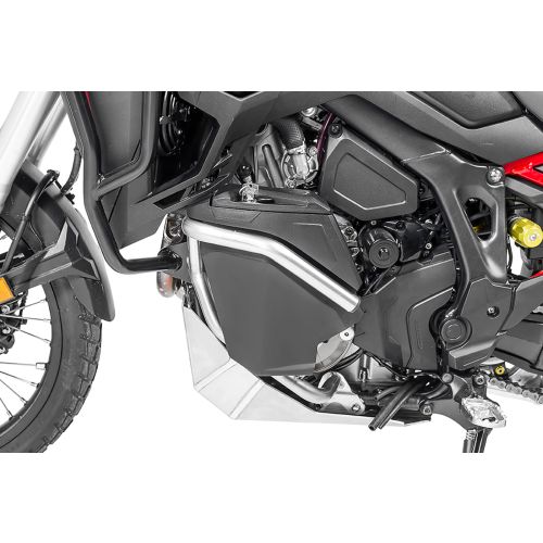 01-403-5166-0 Toolbox with engine crash bar NO DCT - complete - stainless steel for Honda CRF1100L Africa Twin / CRF1100L Adventure Sports