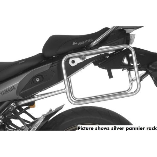 01-630-5560-0 Portabagaglio in acciaio inox, nero per Yamaha MT-09 Tracer (2015-2017)