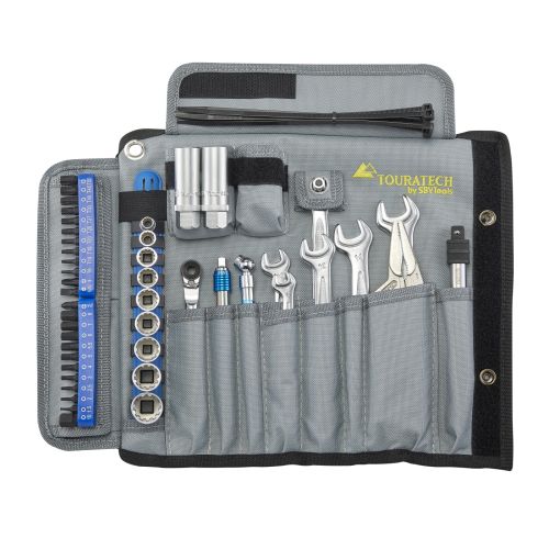 01-070-2210-0 Trousse a outils professionnels de base pour motos de Touratech, 60 pieces