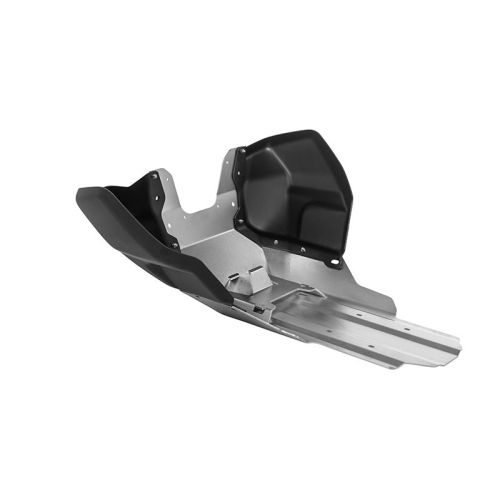 01-372-5141-0 Sabot moteur RALLYE Evo, Inox/ Aluminium noir pour KTM 790 Adventure/ 790 Adventure R
