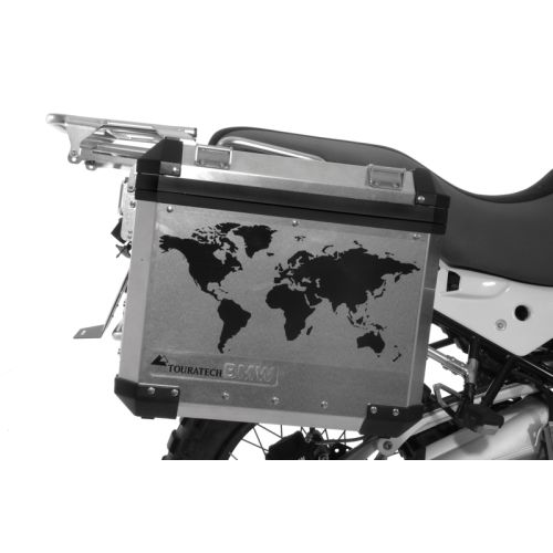 01-050-0800-0 Adesivo valige ZEGA PRO/ZEGA Pro2/ZEGA Mundo Planisfero nero