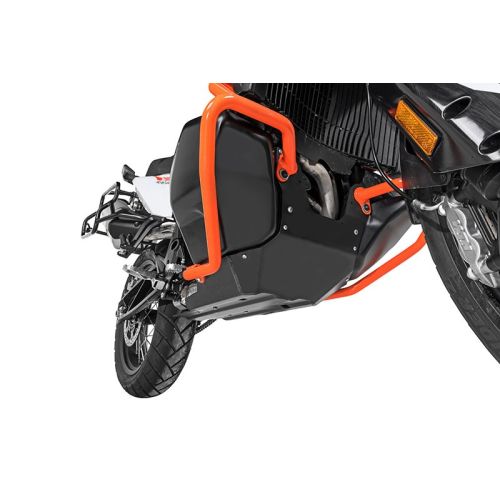 01-372-5136-0 Protezione motore RALLYE Evo, Alluminio nero per KTM 790 Adventure/ 790 Adventure R