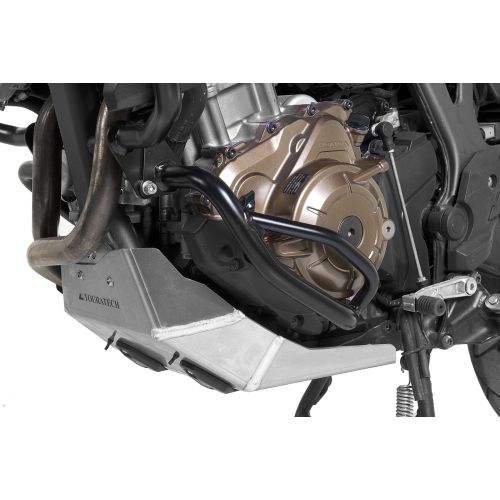 01-402-5157-0 Estribo de proteccion del motor, acero inoxidable negro, para Honda CRF1000L Africa Twin