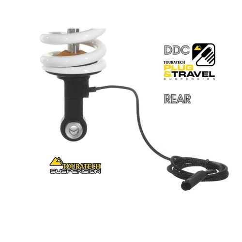 01-082-5865-0 Touratech Suspension Tubo amortiguador reduccion de altura -25mm para BMW F850 GS (2018-2023), DDA / Plug & Travel