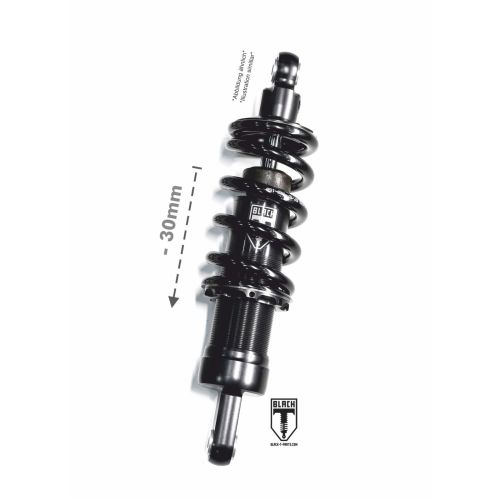 01-661-5822-0 Ajuste de inferior (-30mm) BLACK-T Stage2 para INDIAN FTR 1200 / FTR 1200 S (2019-2021) 