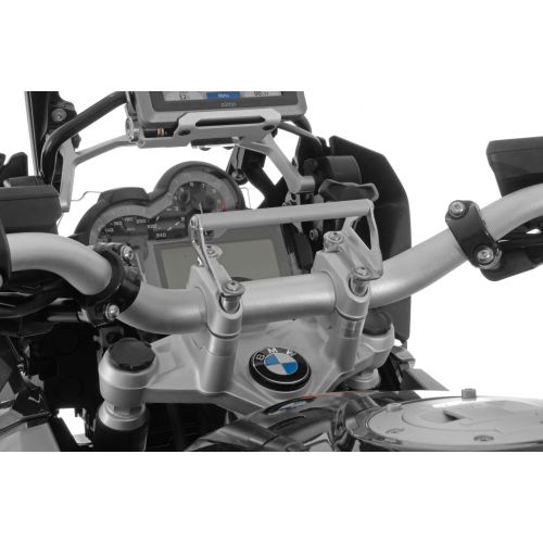 01-045-5410-0 Adaptador de montaje GPS de la BMW R1250GS/ R1250GS Adventure/ R1200GS a partir de 2013/ R1200GS Adventure a partir de 2014 Adaptador de montaje GPS Soporte para dispositivos de navegacion