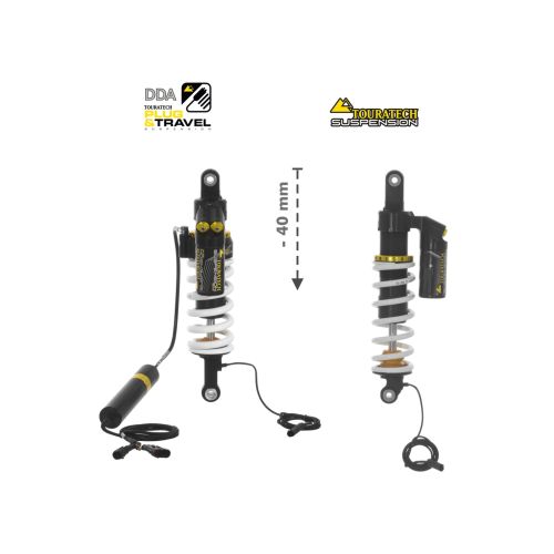 01-045-5867-0 Touratech Suspension FAHRWERKSET Plug & Travel Tieferlegung -40mm fuer BMW R1200GS/R1250GS Adventure, (2017-2024)