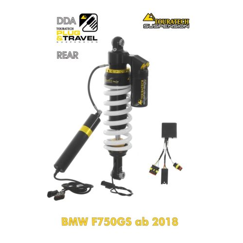 01-082-5895-0 Touratech Suspension Tubo amortiguador “detras” para BMW F750GS (2018-2023) DDA / Plug & Travel