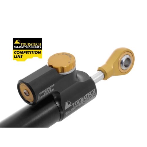 01-058-0090-0 Amortiguador de direccion Touratech Suspension Competition CSC para BMW S1000RR desde 2014 incl. kit de montaje