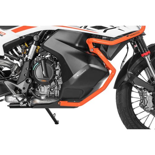 01-372-5136-0 Protector de motor RALLYE Evo, Aluminio negro para KTM 790 Adventure/ 790 Adventure R