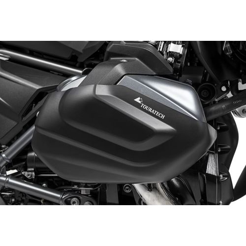01-037-5132-0 Protection du cylindre en aluminium noir (jeu) pour BMW R1250GS / R1250R / R1250RS / R1250RT