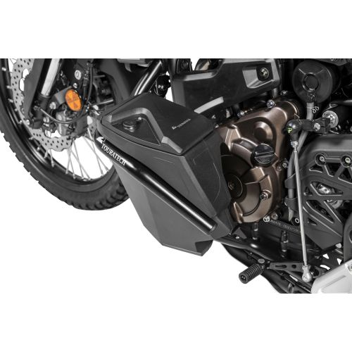01-632-5167-0 Boîte a outils avec arceau de protection moteur - complet - inox, noir pour Yamaha Tenere 700