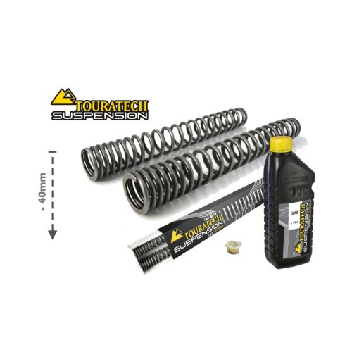 01-082-5886-0 Resortes de horuilla progresivos para BMW F850GS/BMW F850GS Adventure desde el ano 2018 ajuste de suspension inferior en 40mm