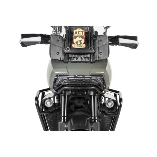 01-440-5095-0 Headlight protector black with quick release fastener for Harley-Davidson RA1250 Pan America