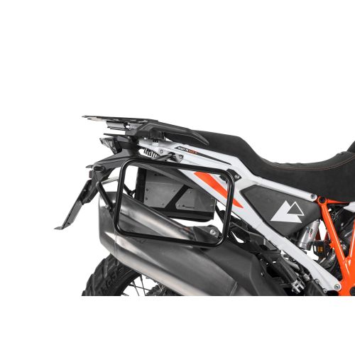 01-373-5560-0 Portabagaglio in acciaio inox nero per KTM 1290 Super Adventure S/R (2021-)