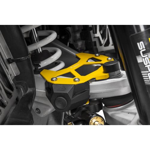 01-045-5298-0 Hard Part steering stop for the BMW R1250GS Adventure/ R1200GS Adventure (LC), yellow