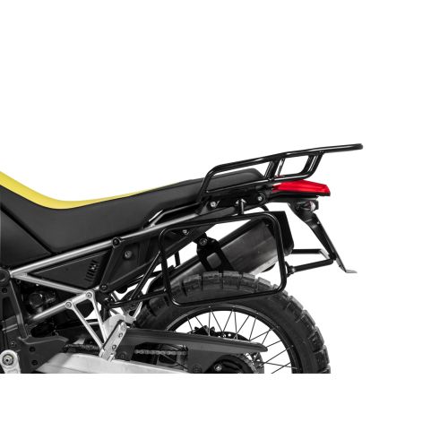 01-415-5560-0 Porte-bagages en acier inoxydable, noir pour Aprilia Tuareg 660
