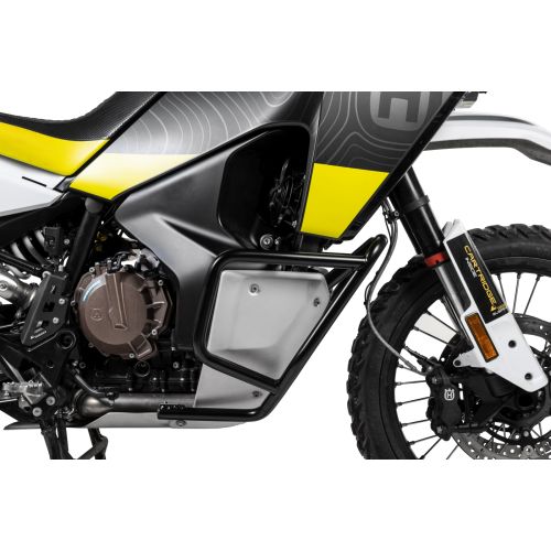 01-414-5156-0 Tank crash bar stainless steel, black for Husqvarna Norden 901