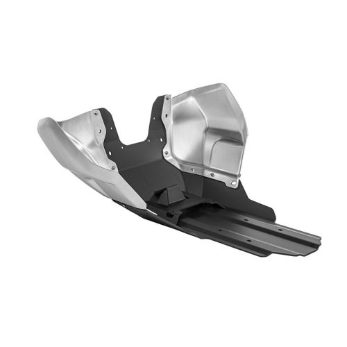 01-372-5138-0 Sabot moteur RALLYE Evo, Aluminium noir/ Aluminium pour KTM 790 Adventure/ 790 Adventure R