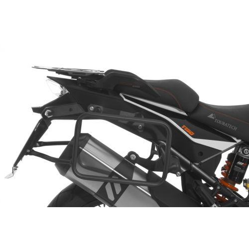 01-371-5560-0 Stelaż kufrow bocznych ze stali nierdzewnej, czarny do KTM 1050 Adventure/ 1090 Adventure/ 1290 Super Adventure/ 1190 Adventure/ 1190 Adventure R