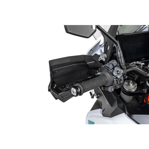 01-372-5661-0 Handprotektoren DEFENSA Expedition, schwarz, fuer KTM, Husqvarna und CFMoto