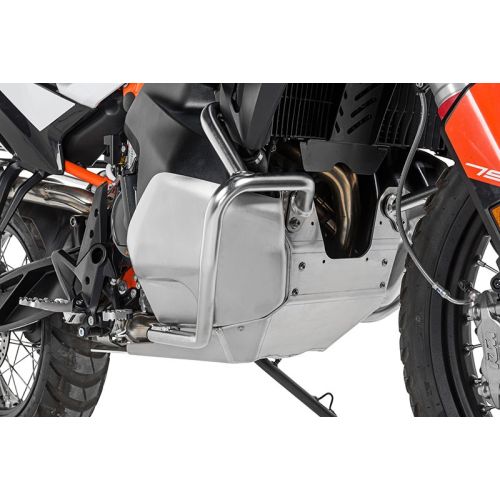 01-372-5140-0 Protector de motor RALLYE Evo, Acero inox/ Aluminio para KTM 790 Adventure/ 790 Adventure R