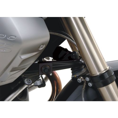 01-044-0403-0 Hard Part LA battuta d'arresto sterzo BMW R1200GS fino a 2012/R1200GS Adventure fino a 2013, R1200R fino a 2014, nero