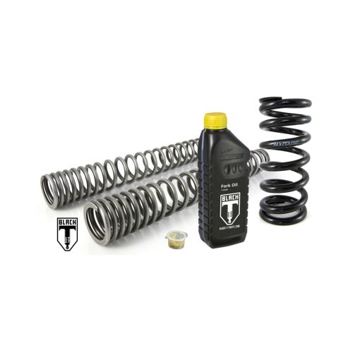 01-042-5834-0 Ressorts de rechange BLACK-T progressifs pour la fourche et l'amortisseur Stage1 pour BMW RnineT Pure a partir de 2017