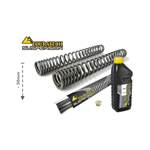 01-040-7438-0 Molle progressive per forcella per BMW F800GS / Adventure da 2013 Abbassamento dell'assetto di 50mm