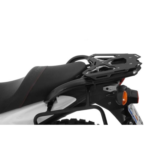 01-390-5450-0 Gepaeckbrueckenverbreiterung Alu, schwarz Suzuki V-Strom 650/V-Strom 650XT (bis 2016)
