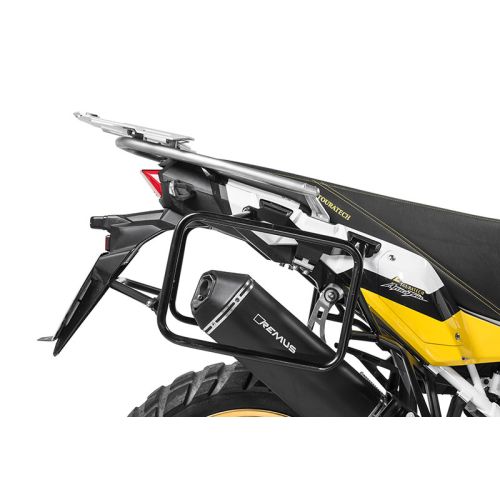 01-402-6556-0 Portabagaglio in acciaio inox, nero per Honda CRF1000L Africa Twin (2018-) /CRF1000L Adventure Sports