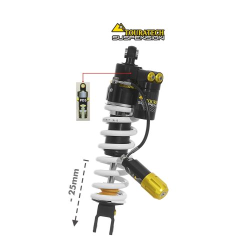 01-403-5870-0 Ajuste de suspension inferior Touratech(-25mm) para Honda CRF1100L Adventure Sports (sin EERA) desde 2020 tipo Extreme
