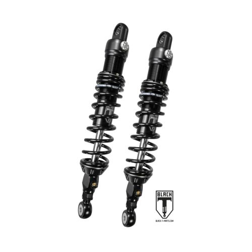 01-423-5863-0 BLACK-T Twin-Shock Set Stage2 with length adjustment for Triumph Thruxton-R 2016-2018